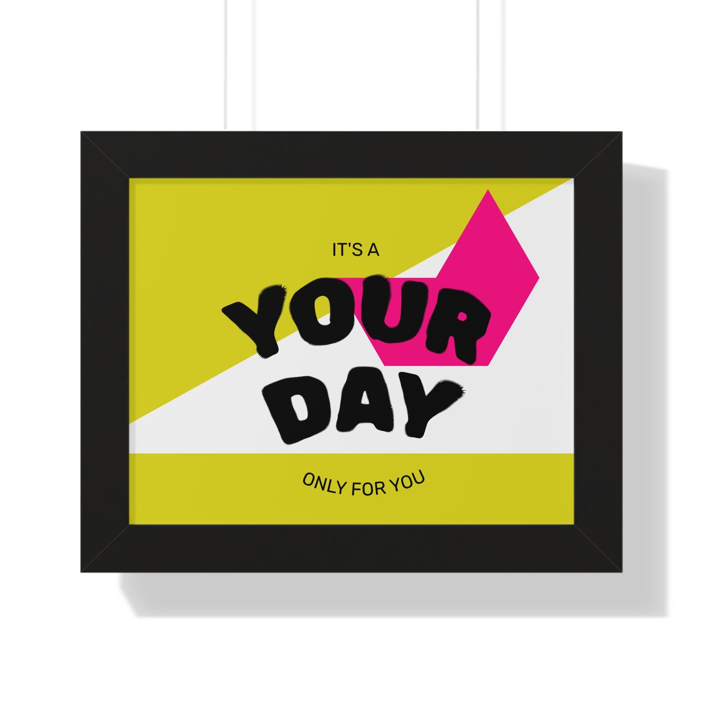 Personalized Framed Poster, Modern Wall Art, Unique Gift for Birthdays, Home Decor, Celebration Decor