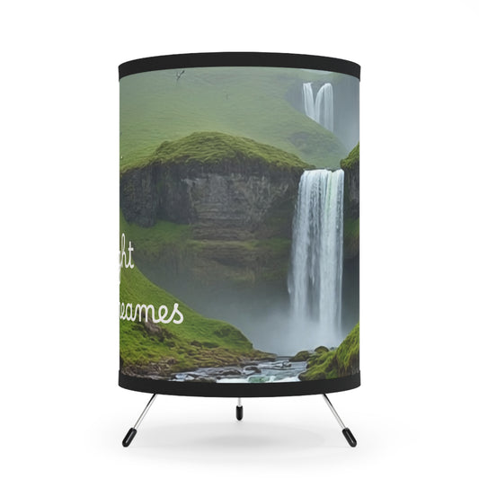 Tripod Lamp with Printed Shade “Good Night Sweet Dreems” – Cozy Lighting for Home, Bedroom Decor, Gift for Her, Modern Nightlight, [...]