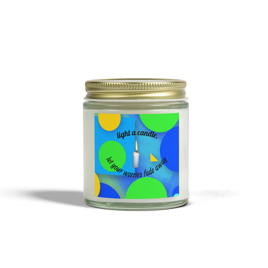 Scented Candles: Light a Candle for Joyful Moments, Coconut Apricot Wax, Aromatherapy Gift, Home Decor, Relaxation