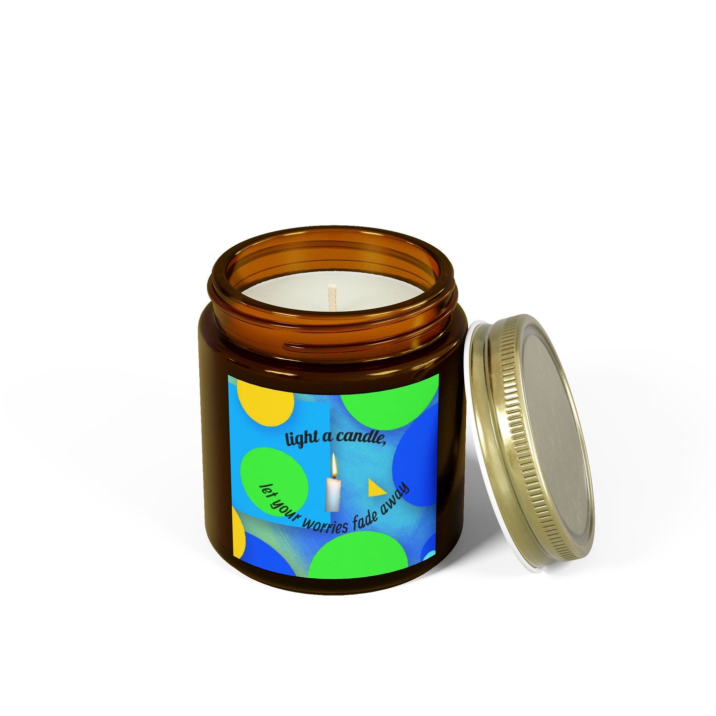 Scented Candles: Light a Candle for Joyful Moments, Coconut Apricot Wax, Aromatherapy Gift, Home Decor, Relaxation